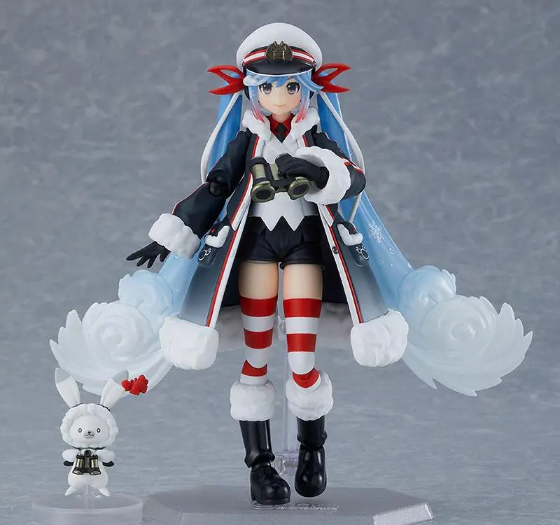 Character Vocal Series 01: Hatsune Miku Figma Actionfigur Snow Miku: Grand Voyage Ver. 13 cm Produktfoto