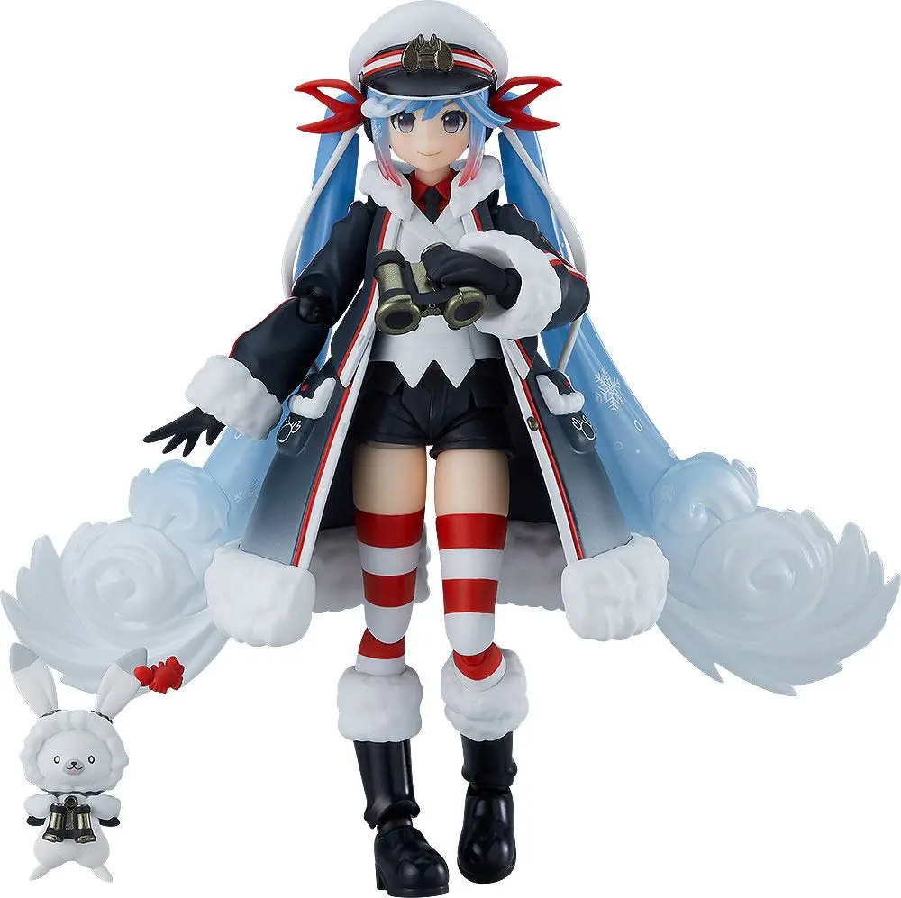 Character Vocal Series 01: Hatsune Miku Figma Actionfigur Snow Miku: Grand Voyage Ver. 13 cm Produktfoto