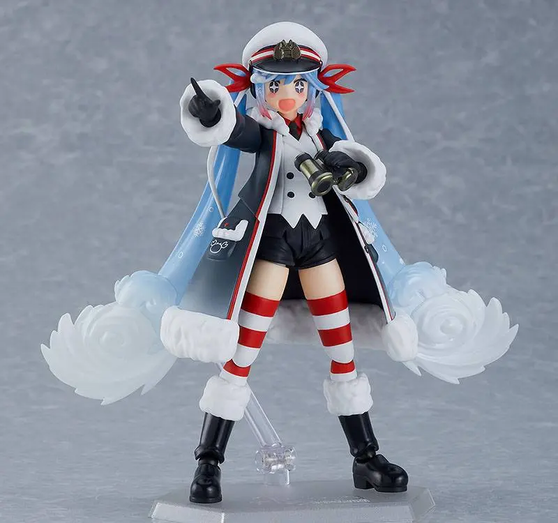 Character Vocal Series 01: Hatsune Miku Figma Actionfigur Snow Miku: Grand Voyage Ver. 13 cm Produktfoto