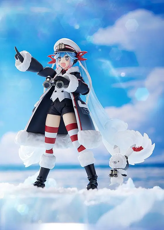 Character Vocal Series 01: Hatsune Miku Figma Actionfigur Snow Miku: Grand Voyage Ver. 13 cm Produktfoto
