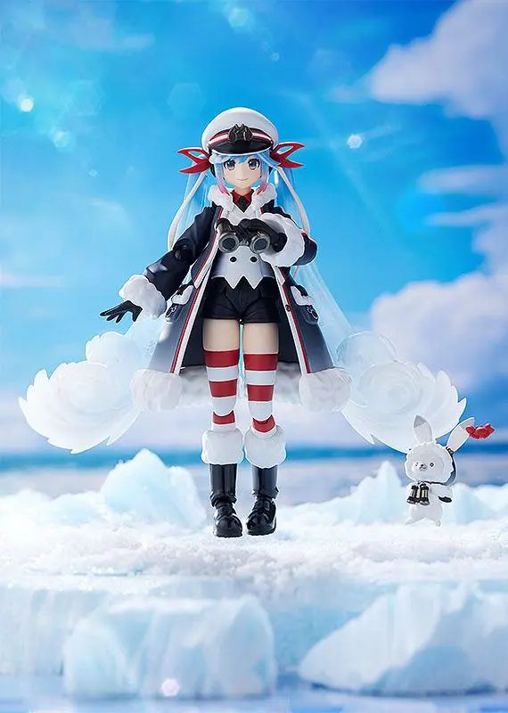 Character Vocal Series 01: Hatsune Miku Figma Actionfigur Snow Miku: Grand Voyage Ver. 13 cm Produktfoto