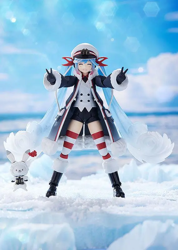 Character Vocal Series 01: Hatsune Miku Figma Actionfigur Snow Miku: Grand Voyage Ver. 13 cm Produktfoto