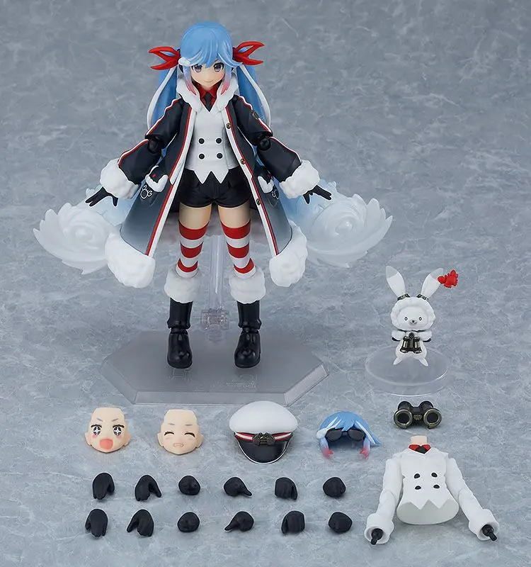 Character Vocal Series 01: Hatsune Miku Figma Actionfigur Snow Miku: Grand Voyage Ver. 13 cm Produktfoto