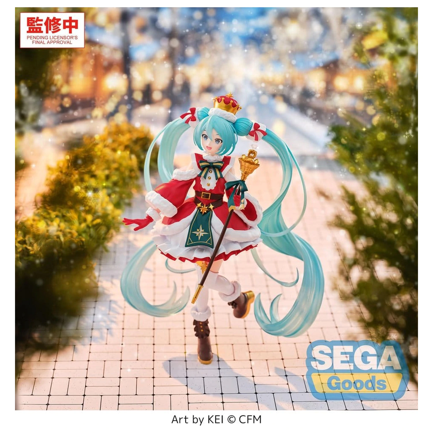 Character Vocal Series 01: Hatsune Miku FIGURIZMa PVC Figur Weihnachten 2026 27 cm Produktfoto