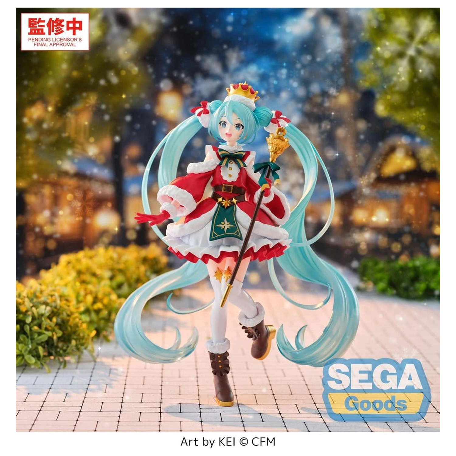 Character Vocal Series 01: Hatsune Miku FIGURIZMa PVC Figur Weihnachten 2026 27 cm Produktfoto