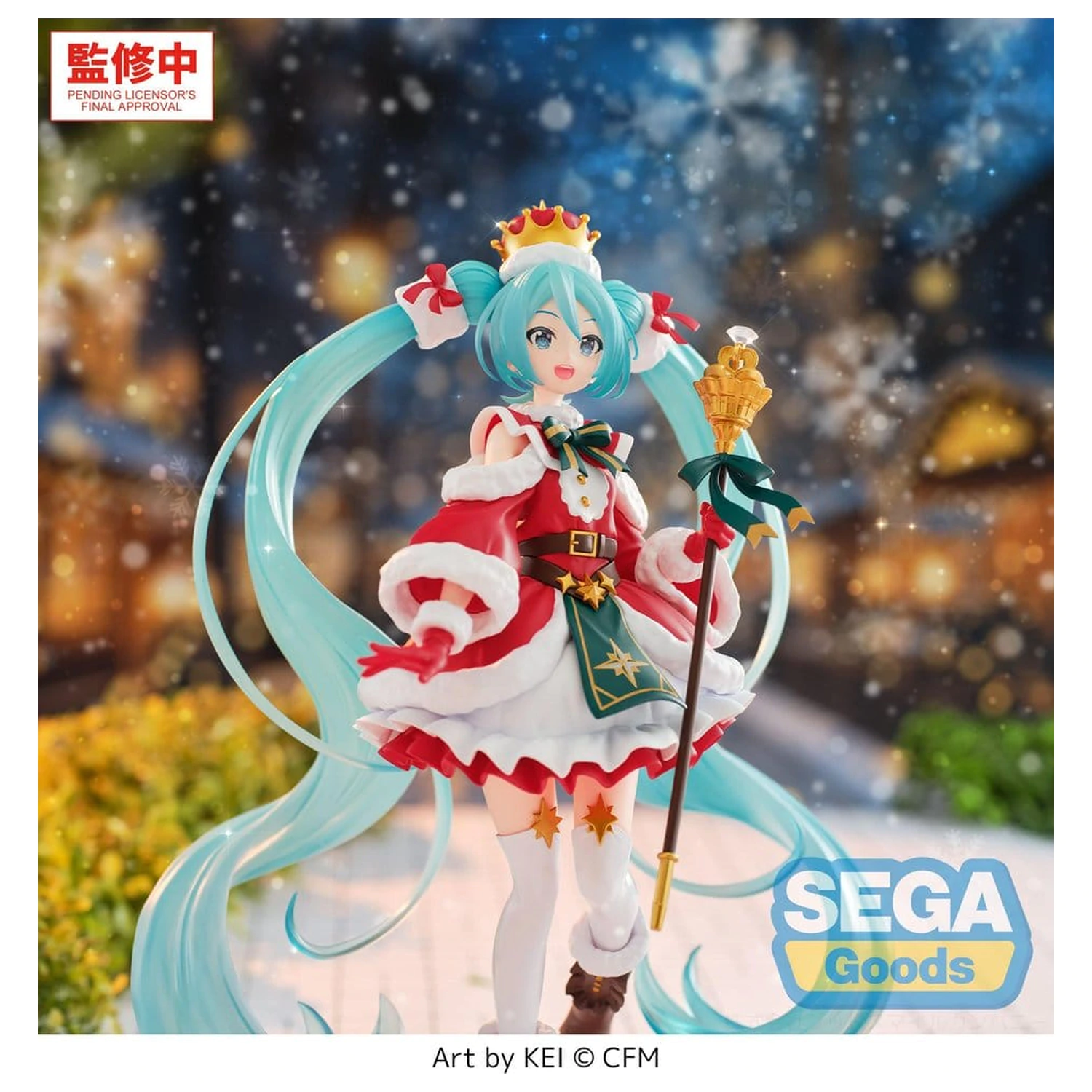 Character Vocal Series 01: Hatsune Miku FIGURIZMa PVC Figur Weihnachten 2026 27 cm Produktfoto