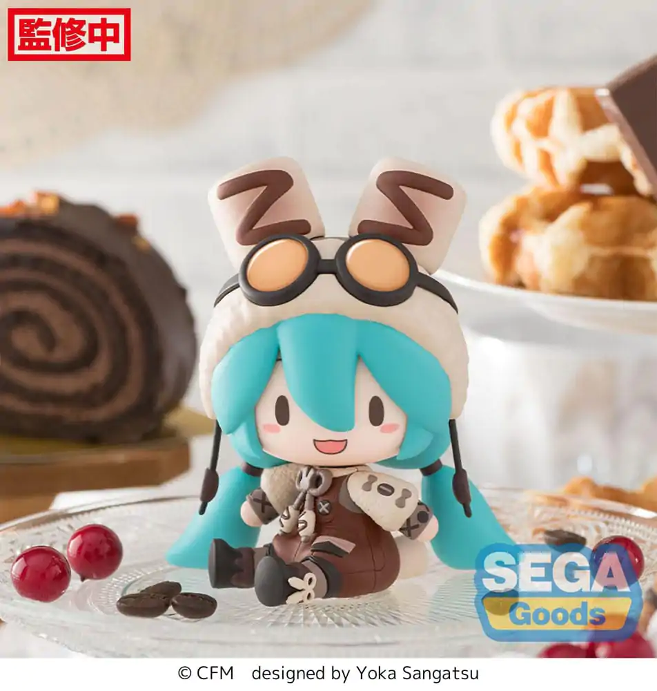 Character Vocal Series 01: Hatsune Miku Fuwa Petit Chibi Figur Hatsune Miku Marshmallow Hot Cocoa 10 cm Produktfoto