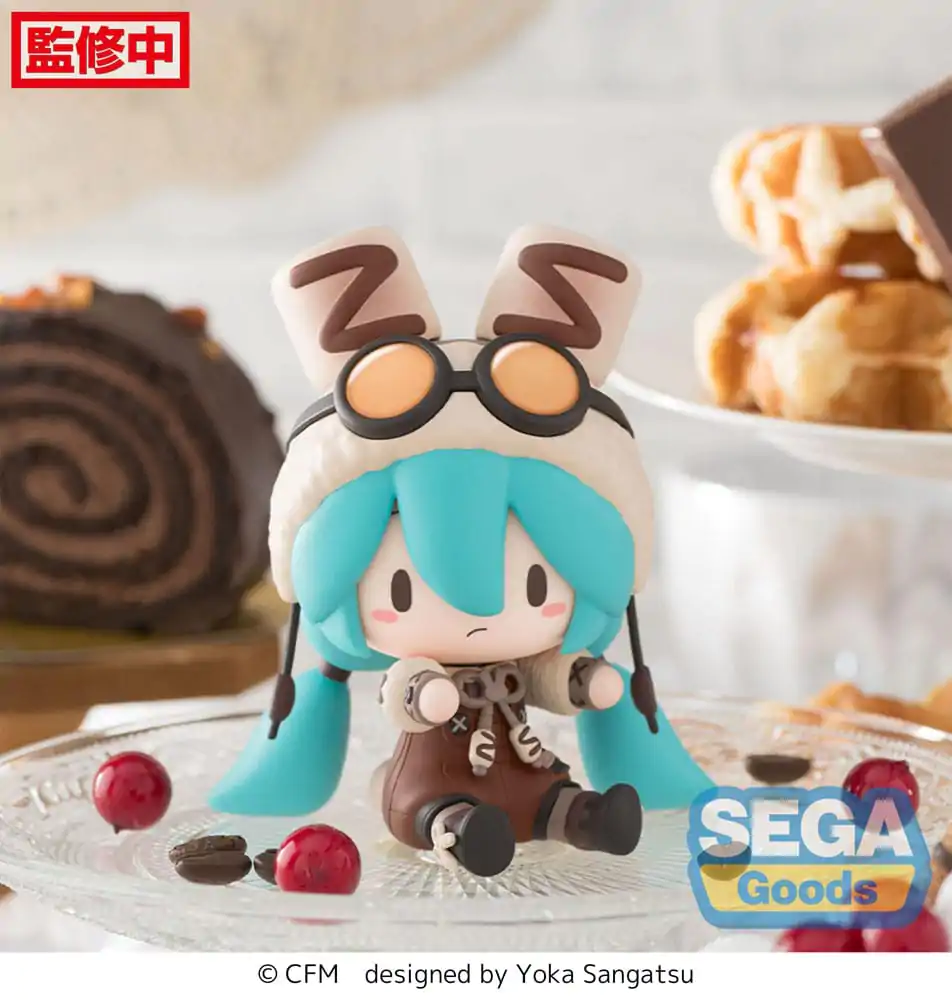 Character Vocal Series 01: Hatsune Miku Fuwa Petit Chibi Figur Hatsune Miku Marshmallow Hot Cocoa 10 cm Produktfoto