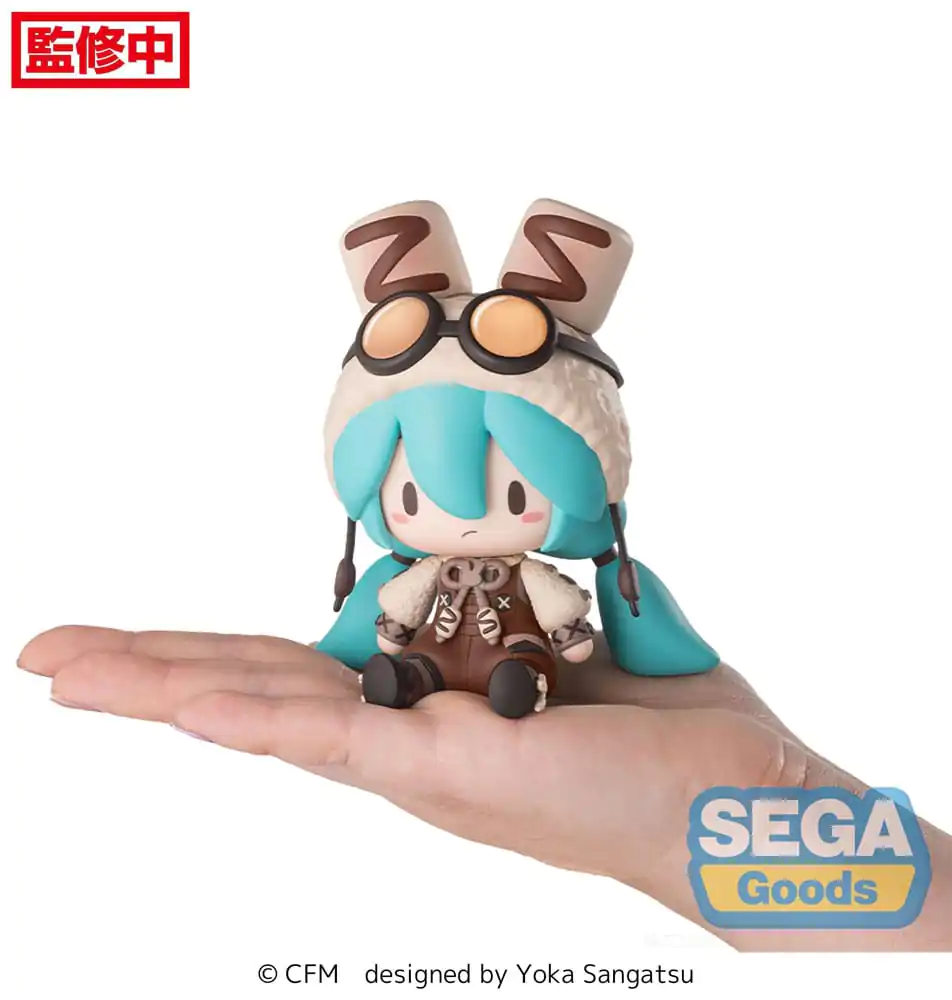 Character Vocal Series 01: Hatsune Miku Fuwa Petit Chibi Figur Hatsune Miku Marshmallow Hot Cocoa 10 cm Produktfoto