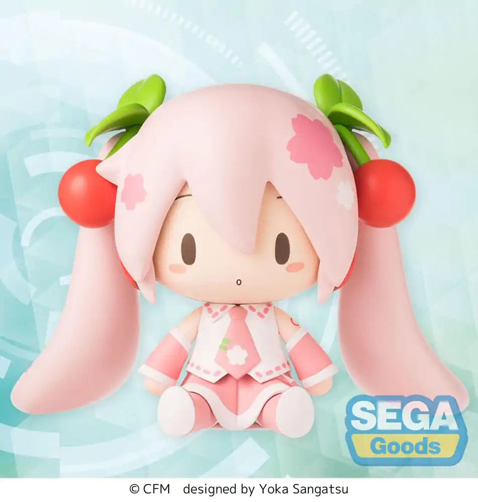 Character Vocal Series 01: Hatsune Miku Fuwa Petit Chibi Figur Sakura Miku 8 cm Produktfoto