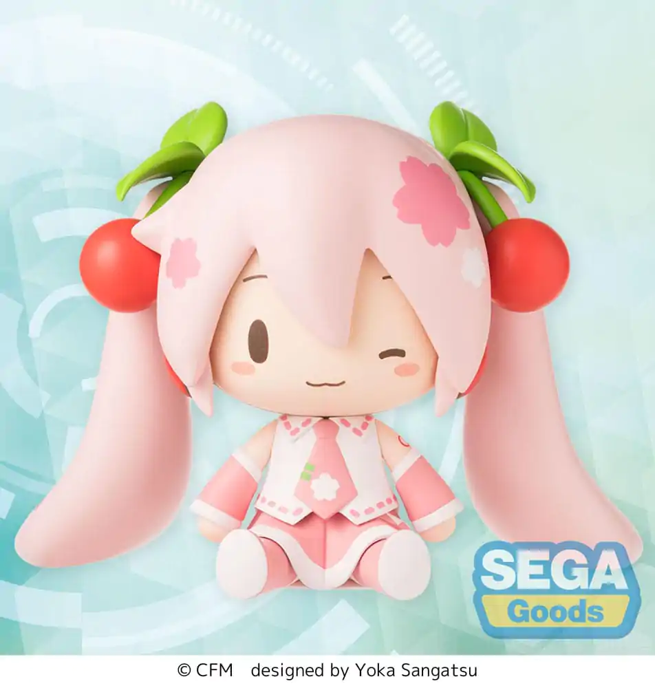 Character Vocal Series 01: Hatsune Miku Fuwa Petit Chibi Figur Sakura Miku 8 cm Produktfoto