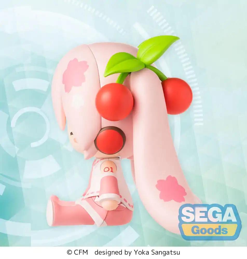 Character Vocal Series 01: Hatsune Miku Fuwa Petit Chibi Figur Sakura Miku 8 cm Produktfoto