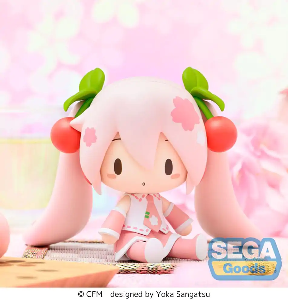 Character Vocal Series 01: Hatsune Miku Fuwa Petit Chibi Figur Sakura Miku 8 cm Produktfoto