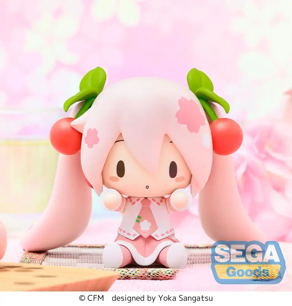 Character Vocal Series 01: Hatsune Miku Fuwa Petit Chibi Figur Sakura Miku 8 cm Produktfoto