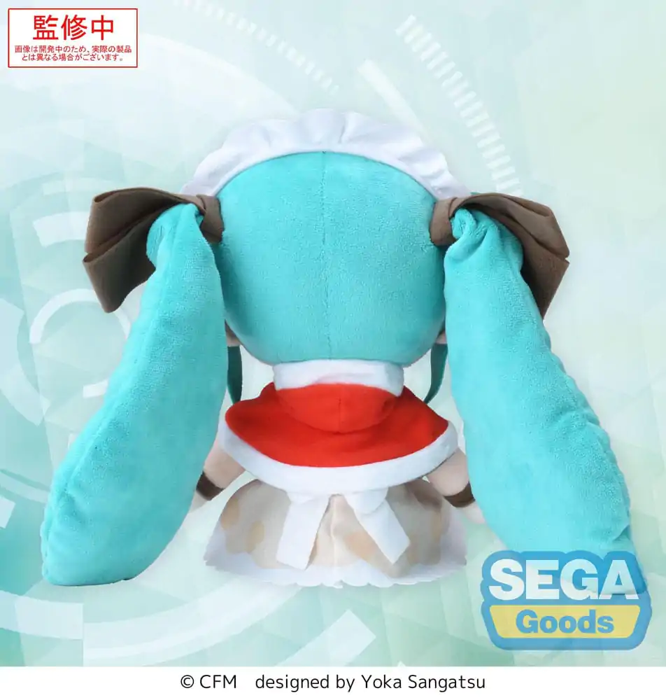 Character Vocal Series 01: Hatsune Miku Fuwa Petit Plüschfigur Hatsune Miku Christmas 2025 M 22 cm Produktfoto