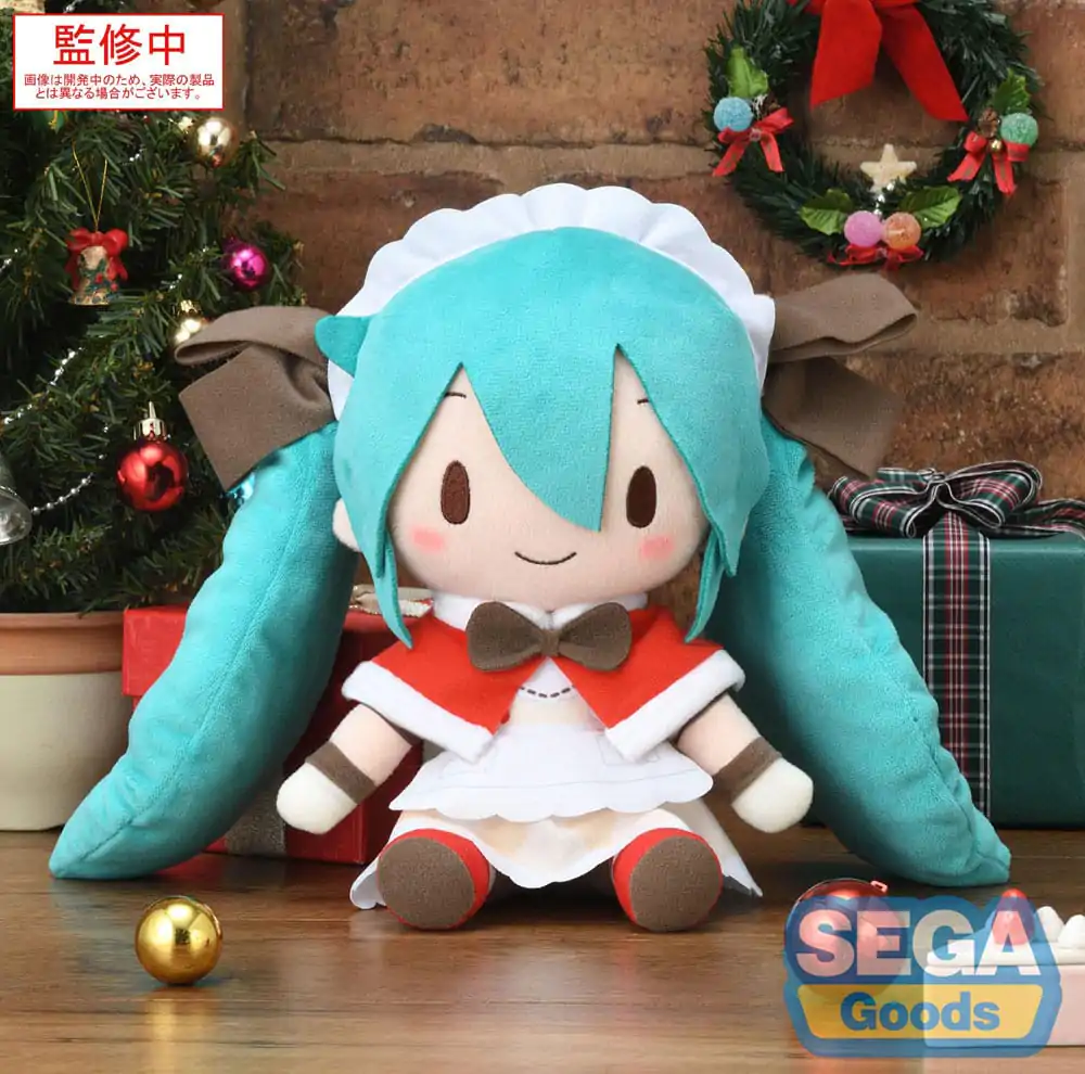 Character Vocal Series 01: Hatsune Miku Fuwa Petit Plüschfigur Hatsune Miku Christmas 2025 M 22 cm Produktfoto