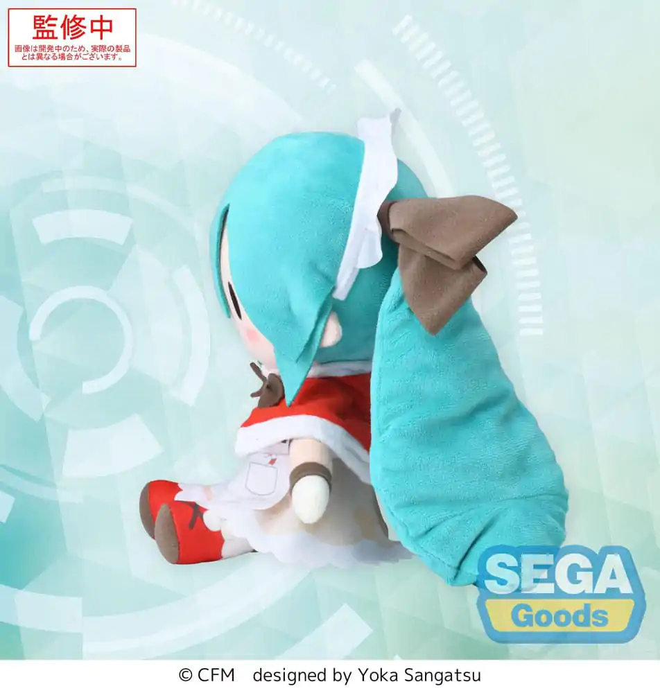 Character Vocal Series 01: Hatsune Miku Fuwa Petit Plüschfigur Hatsune Miku Christmas 2025 M 22 cm Produktfoto