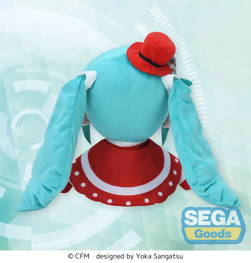 Character Vocal Series 01: Hatsune Miku Fuwa Petit Plüschfigur Hatsune Miku Christmas LL 35 cm Produktfoto