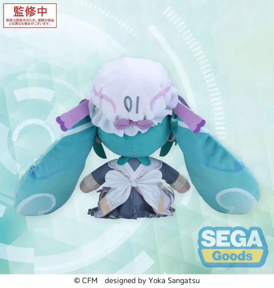 Character Vocal Series 01: Hatsune Miku Fuwa Petit Plüschfigur Hatsune Miku Classical Maid M 24 cm Produktfoto