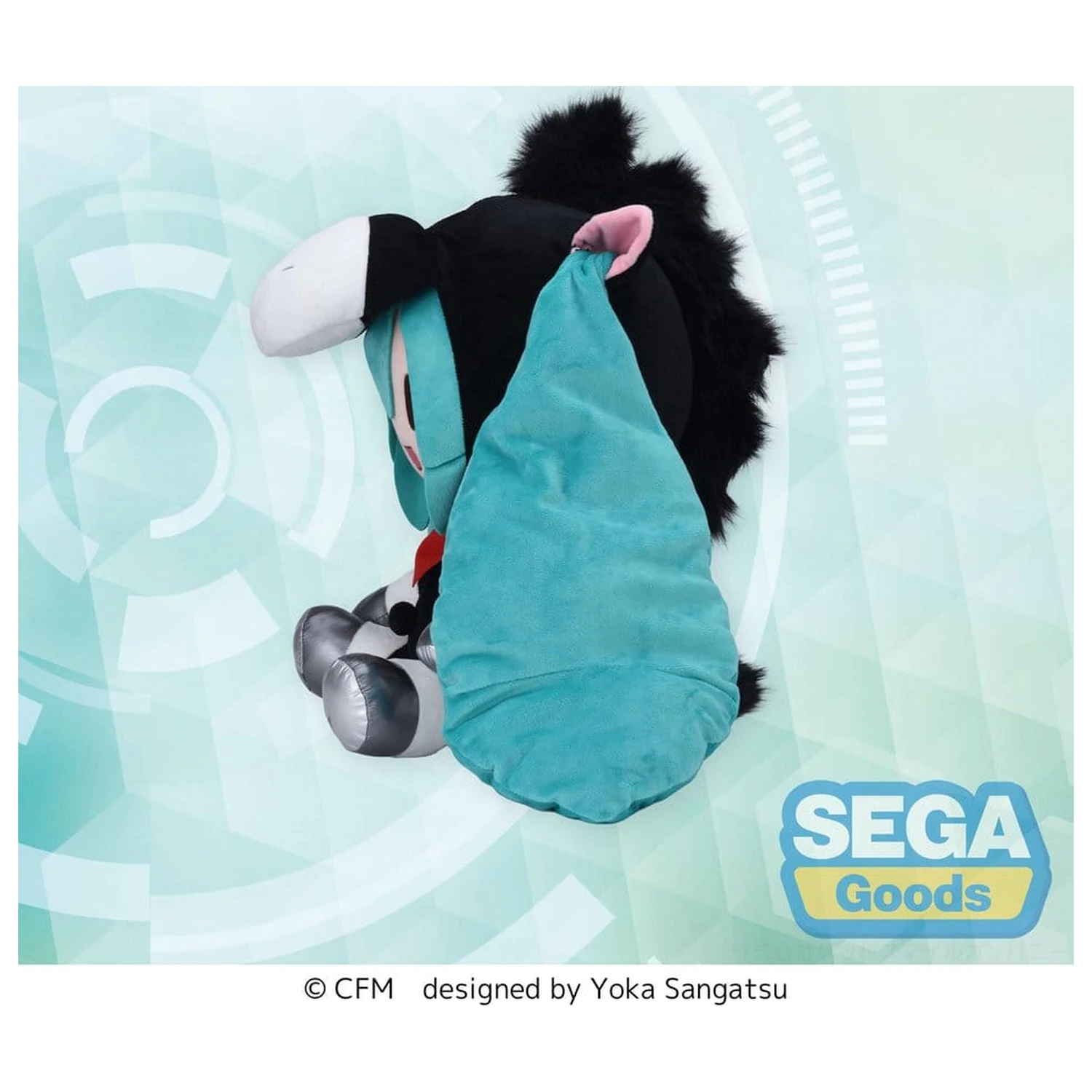 Character Vocal Series 01: Hatsune Miku Fuwa Petit Plüsch Figur Hatsune Miku Horse 2026 LL 40 cm Produktfoto