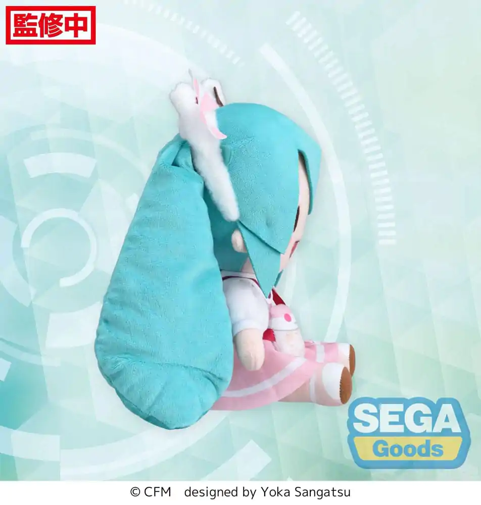 Character Vocal Series 01: Hatsune Miku Fuwa Petit Plüschfigur Hatsune Miku Theme Park Ver. M 25 cm Produktfoto