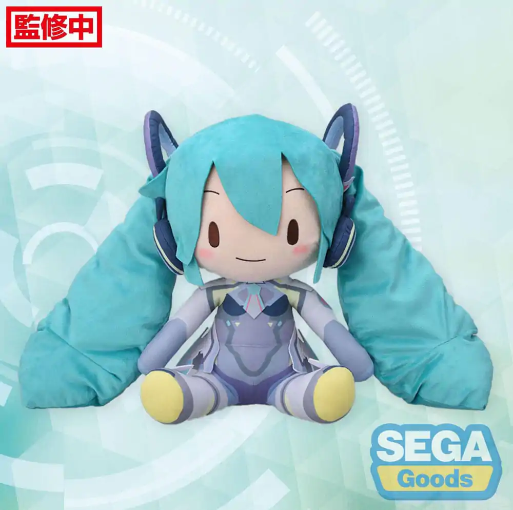 Character Vocal Series 01: Hatsune Miku Fuwa Petit Plüschfigur Hatsune Miku Miku with You 2024 Ver. LL 40 cm Produktfoto