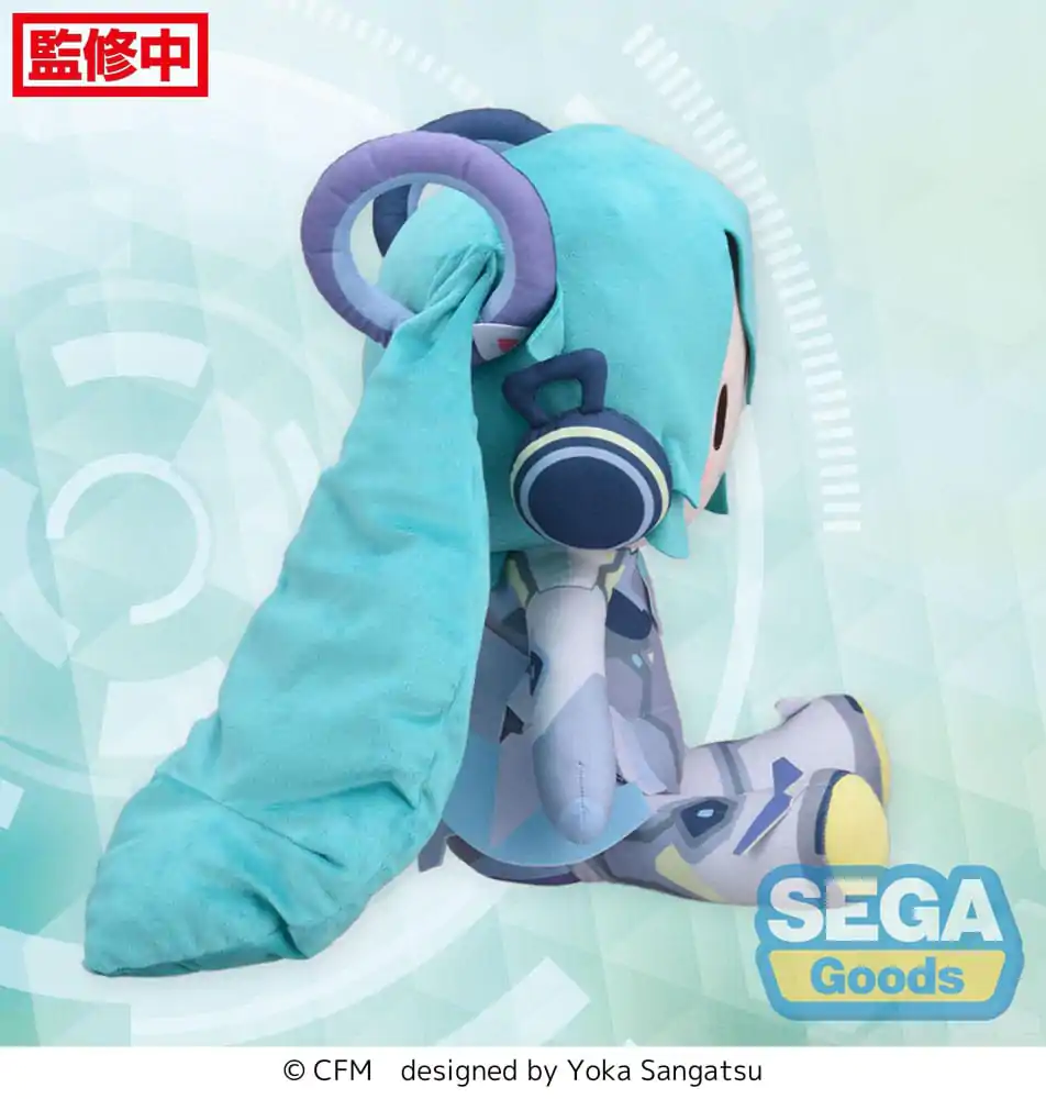 Character Vocal Series 01: Hatsune Miku Fuwa Petit Plüschfigur Hatsune Miku Miku with You 2024 Ver. LL 40 cm Produktfoto