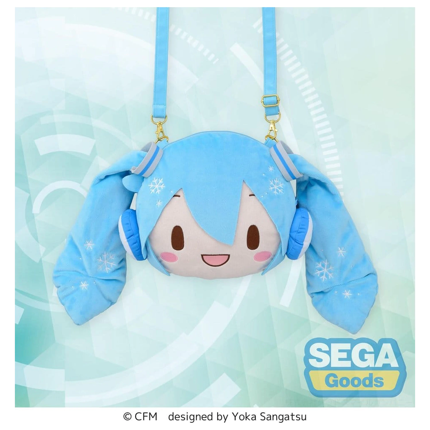 Character Vocal Series 01: Hatsune Miku Fuwa Petit Umhängetasche Snow Miku Produktfoto