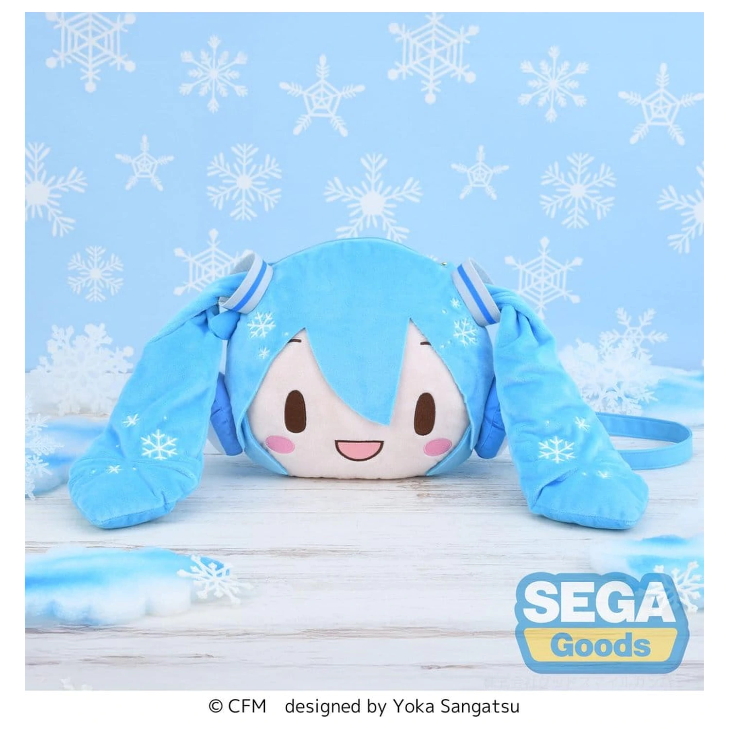 Character Vocal Series 01: Hatsune Miku Fuwa Petit Umhängetasche Snow Miku Produktfoto