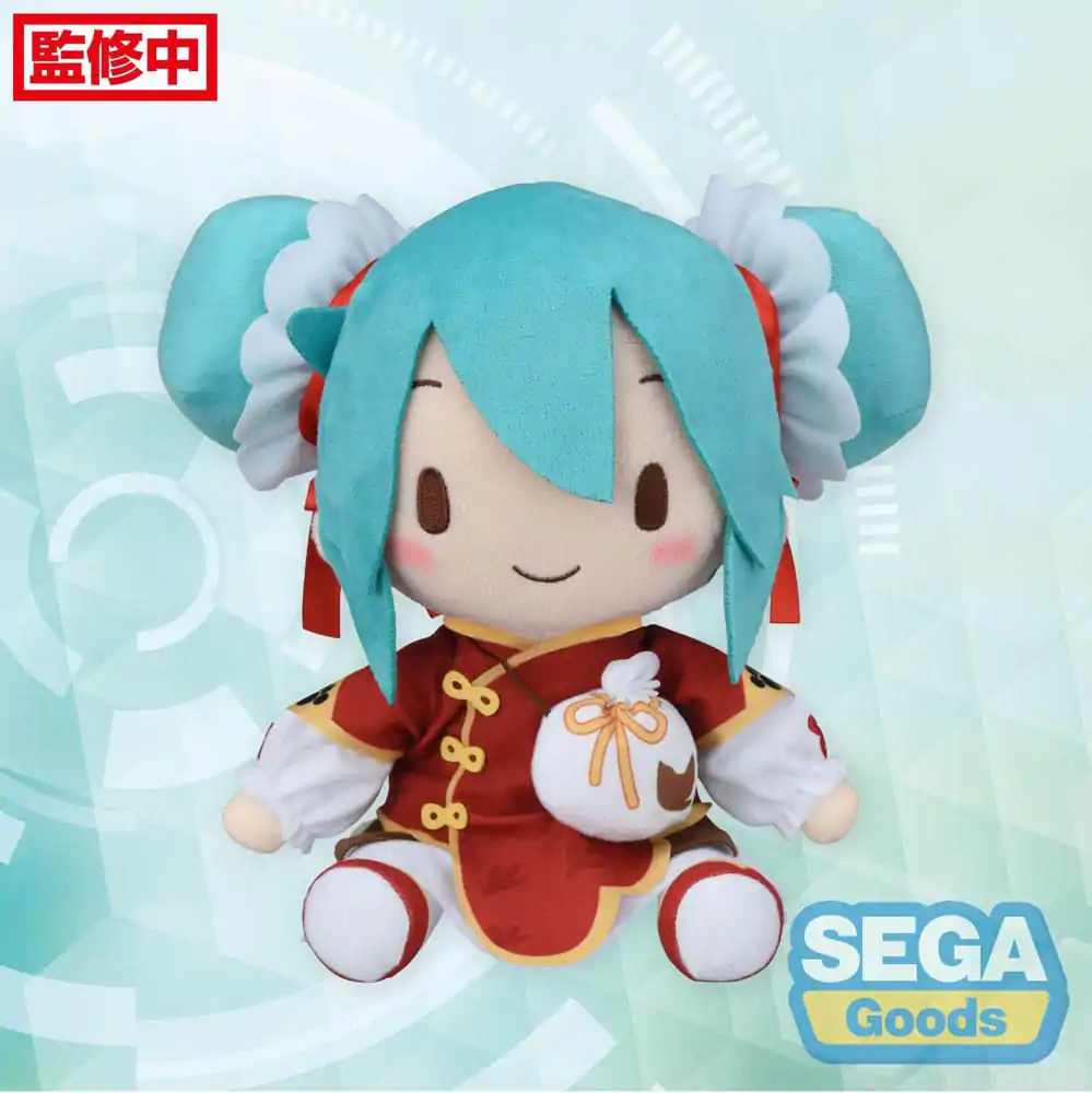 Character Vocal Series 01: Hatsune Miku Fuwa Petit Plüschfigur Hatsune Miku Going Out Series Chinatown Ver. M 22 cm Produktfoto