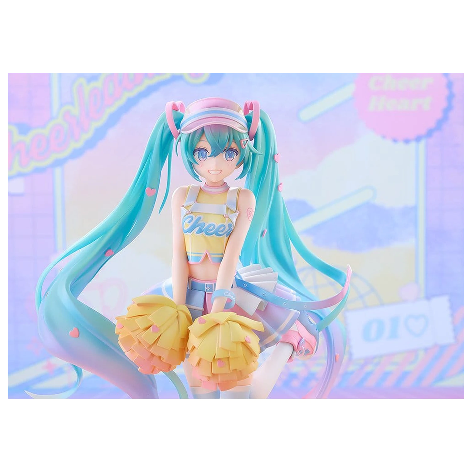 Character Vocal Series 01: Hatsune Miku G.S. Collection PVC Figur 1/7 Hatsune Miku Cheerleading Ver. 25 cm Produktfoto