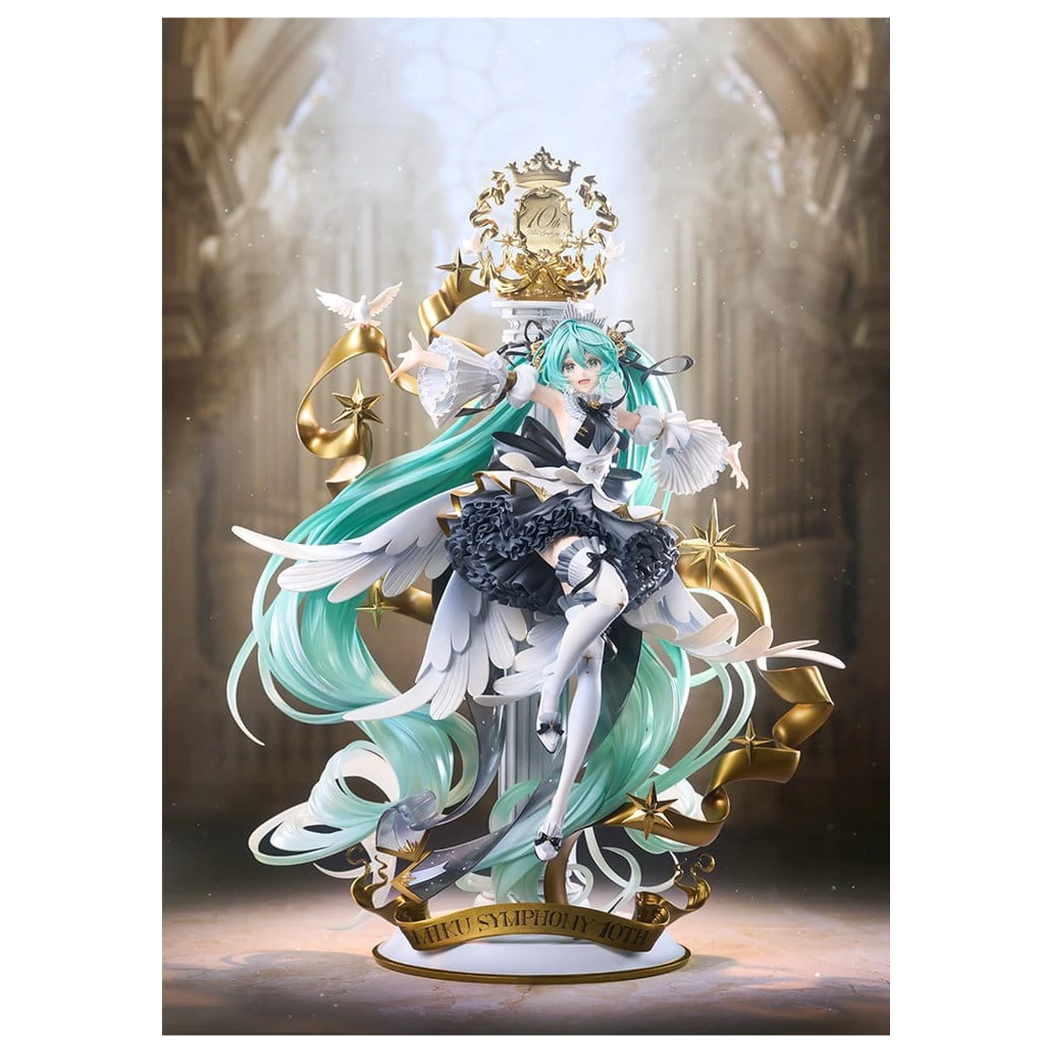 Character Vocal Series 01: Hatsune Miku G.S. Collection [SC] PVC Figur 1/7 Symphony: 10th Anniversary Ver. 37 cm Produktfoto