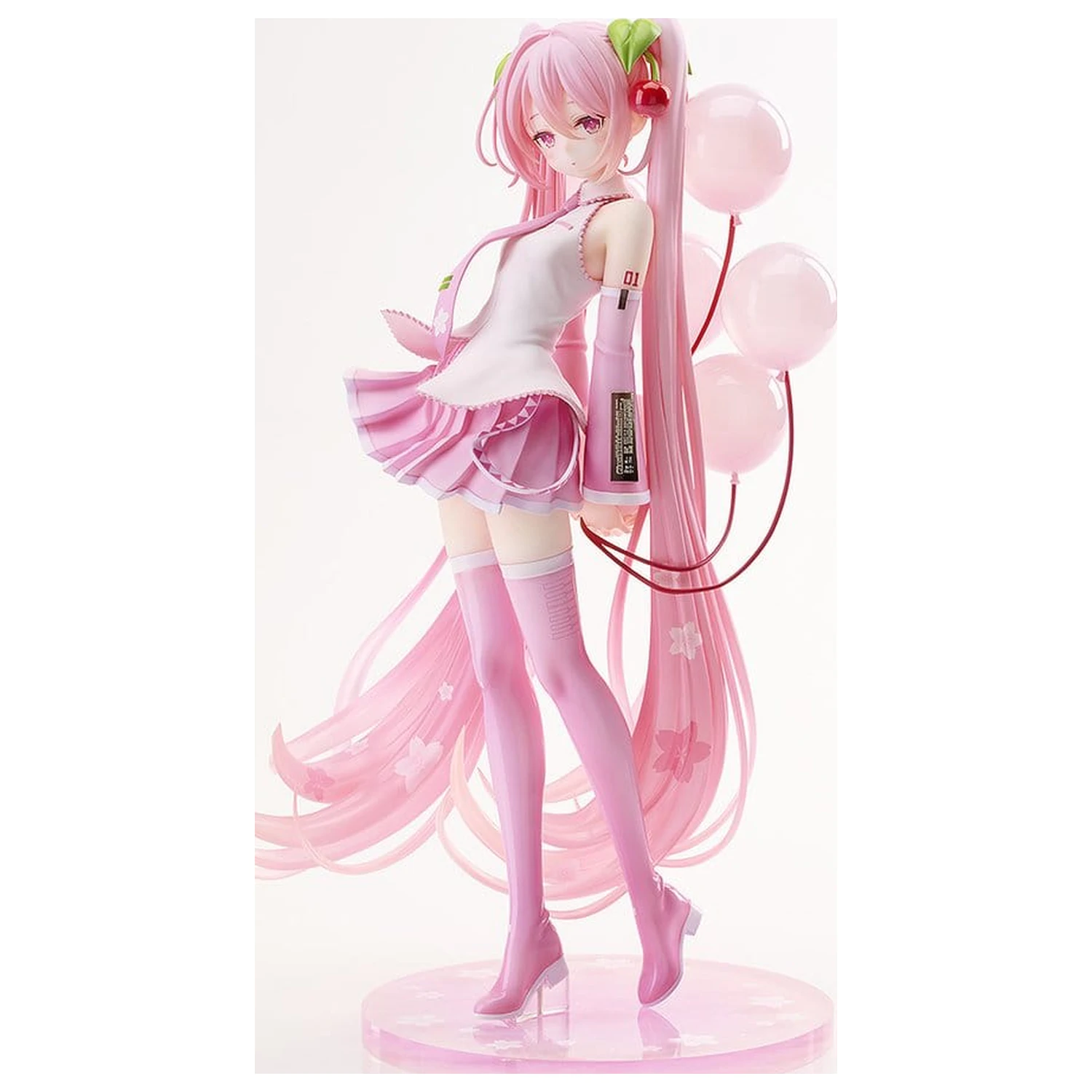 Character Vocal Series 01: Hatsune Miku G.S. Collection [SC] PVC Figur 1/7 Sakura Miku: GSC Illustration Contest Ver. 26 cm Produktfoto