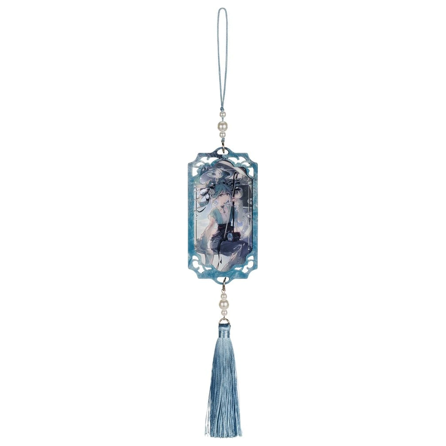 Character Vocal Series 01: Hatsune Miku Acryl Schlüsselanhänger Hatsune Miku Han Gong Qiu Yue Ver. 9 cm Produktfoto