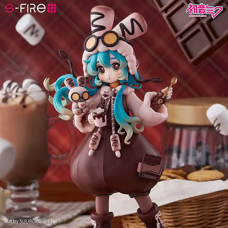 Character Vocal Series 01: Hatsune Miku PVC Statue Hatsune Miku Marshmallow Hot Cocoa 22 cm Produktfoto