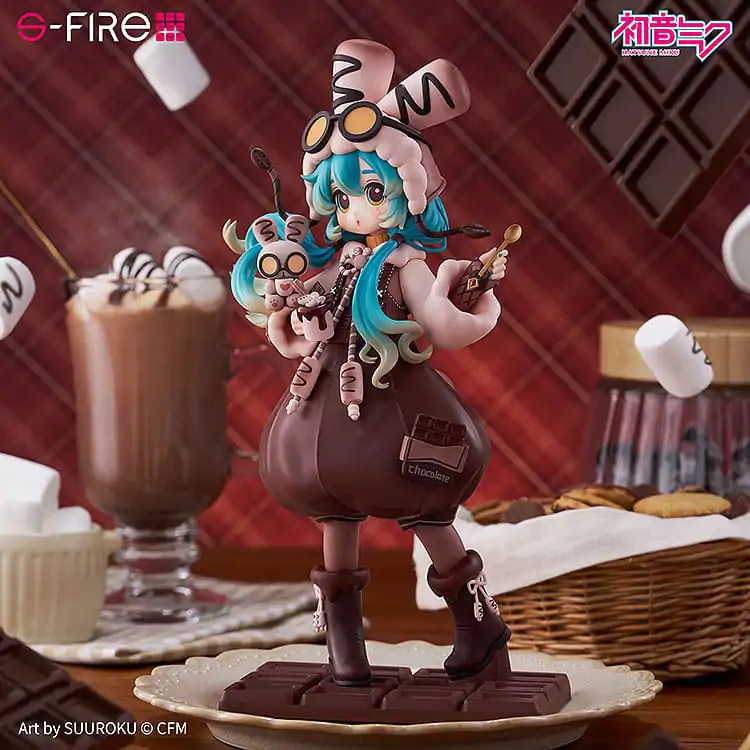 Character Vocal Series 01: Hatsune Miku PVC Statue Hatsune Miku Marshmallow Hot Cocoa 22 cm Produktfoto