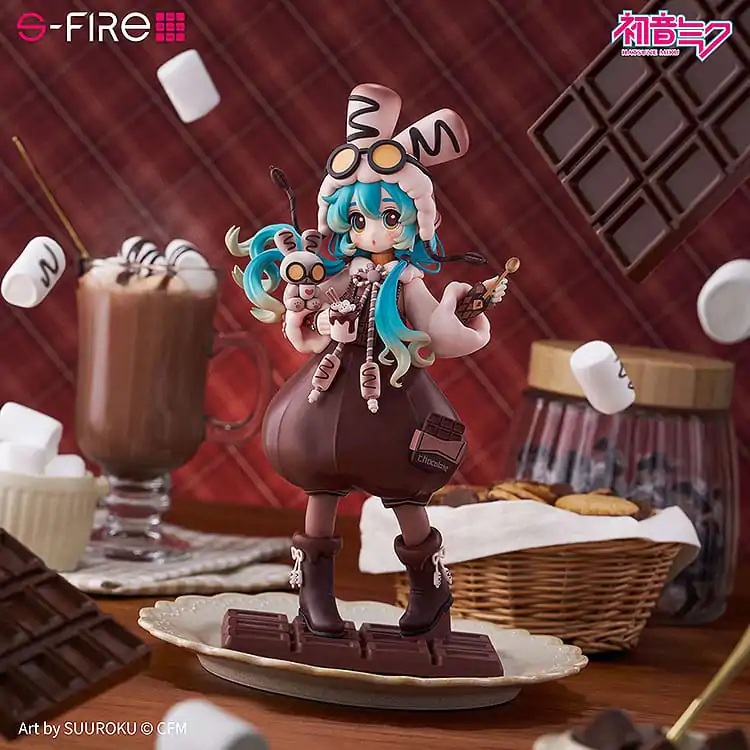 Character Vocal Series 01: Hatsune Miku PVC Statue Hatsune Miku Marshmallow Hot Cocoa 22 cm Produktfoto