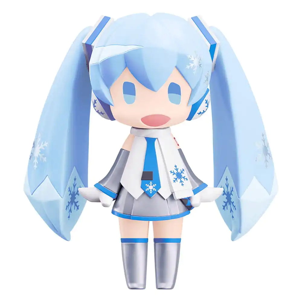 Character Vocal Series 01: Hatsune Miku HELLO! GOOD SMILE Actionfigur Snow Miku 10 cm termékfotó