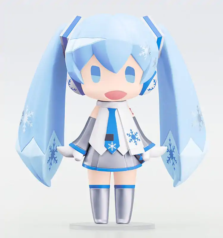 Character Vocal Series 01: Hatsune Miku HELLO! GOOD SMILE Actionfigur Snow Miku 10 cm termékfotó