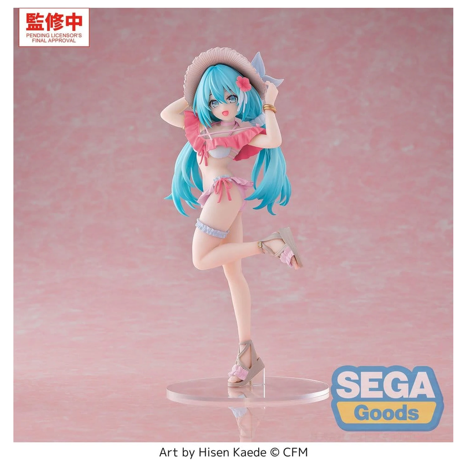 Character Vocal Series 01: Hatsune Miku Luminasta PVC Figur Conceptual Series Vol.1 Tropical Ver. 21 cm Produktfoto