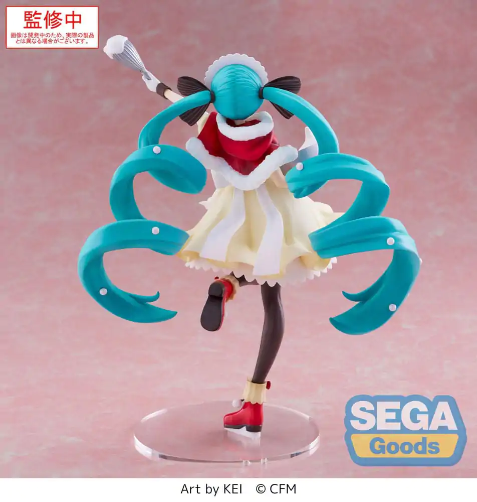 Character Vocal Series 01: Hatsune Miku Luminasta PVC-Statue Hatsune Miku Weihnachten 2025 20 cm Produktfoto
