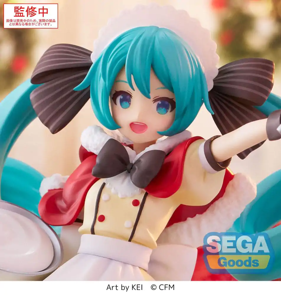 Character Vocal Series 01: Hatsune Miku Luminasta PVC-Statue Hatsune Miku Weihnachten 2025 20 cm Produktfoto
