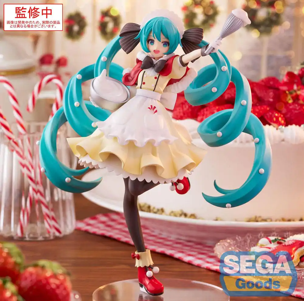 Character Vocal Series 01: Hatsune Miku Luminasta PVC-Statue Hatsune Miku Weihnachten 2025 20 cm Produktfoto