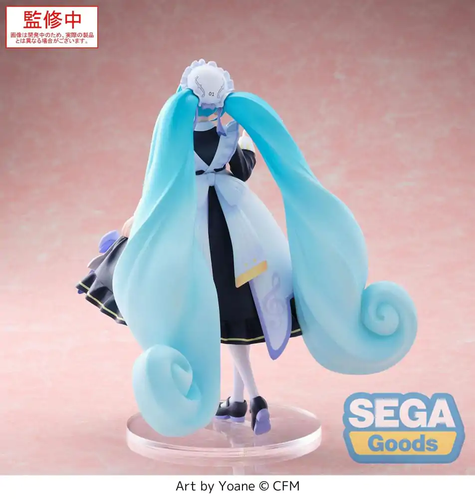 Character Vocal Series 01: Hatsune Miku Luminasta PVC Statue Hatsune Miku Classical Maid 21 cm Produktfoto