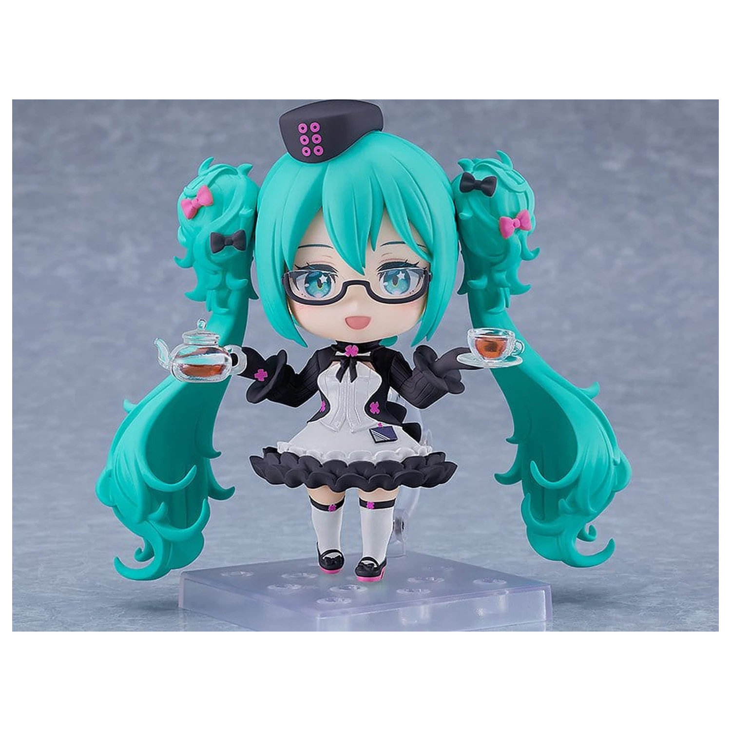 Character Vocal Series 01: Hatsune Miku Nendoroid Actionfigur Hatsune Miku: Glasses x Café Ver. 10 cm Produktfoto