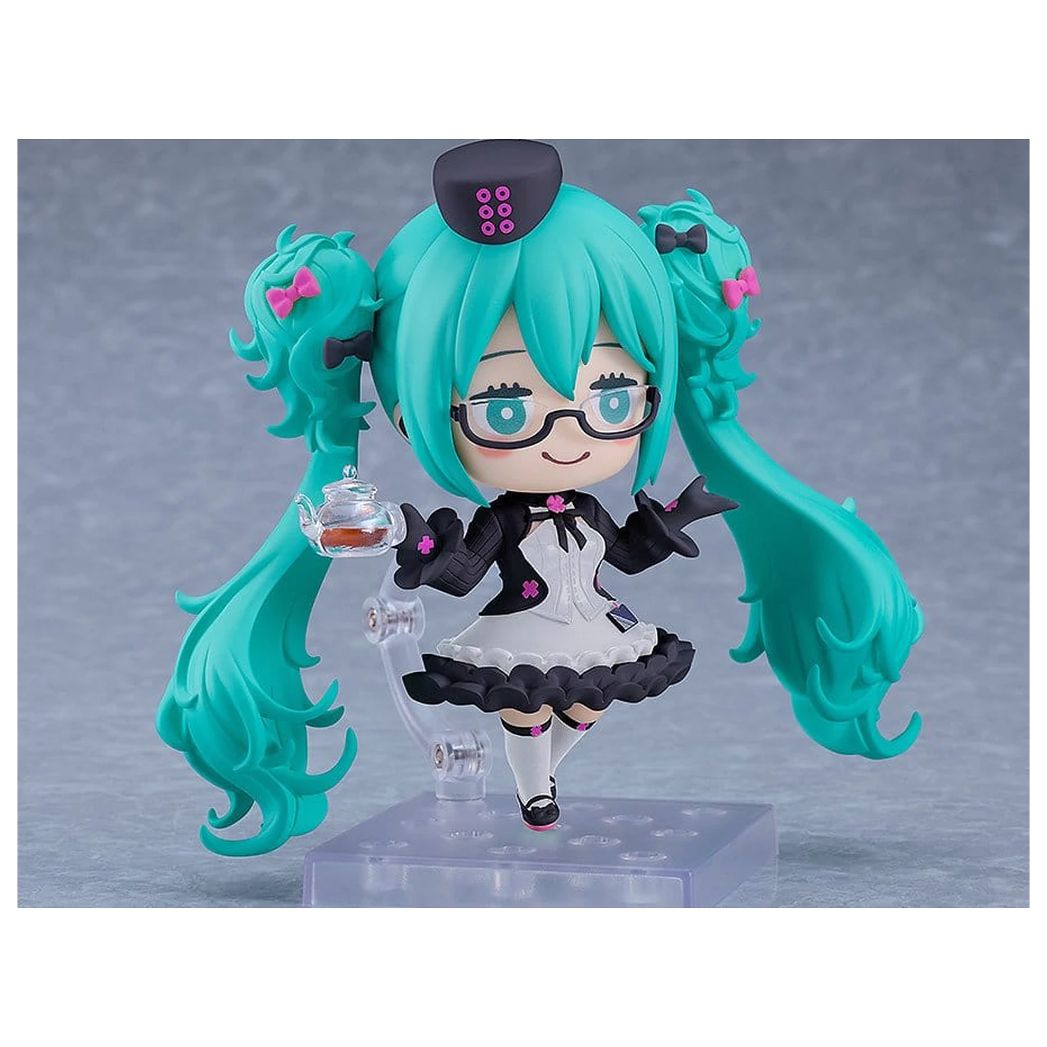 Character Vocal Series 01: Hatsune Miku Nendoroid Actionfigur Hatsune Miku: Glasses x Café Ver. 10 cm Produktfoto