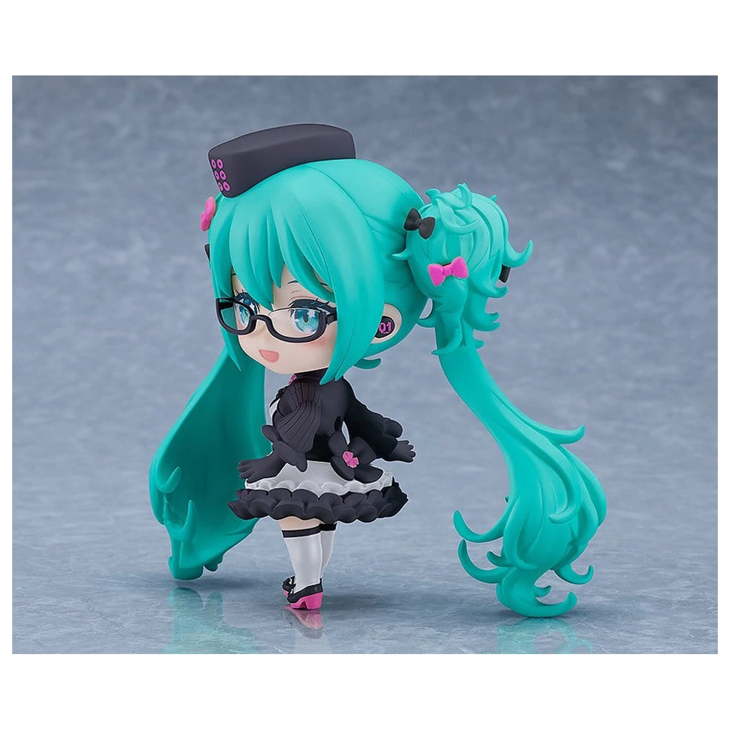 Character Vocal Series 01: Hatsune Miku Nendoroid Actionfigur Hatsune Miku: Glasses x Café Ver. 10 cm Produktfoto