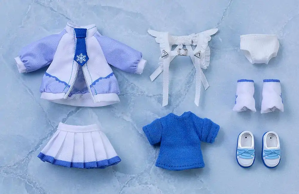 Character Vocal Series 01: Hatsune Miku Nendoroid Zubehör für Nendoroid Doll Figuren Outfit Set: Snow Miku Yukiiro Pop Ver. Produktfoto