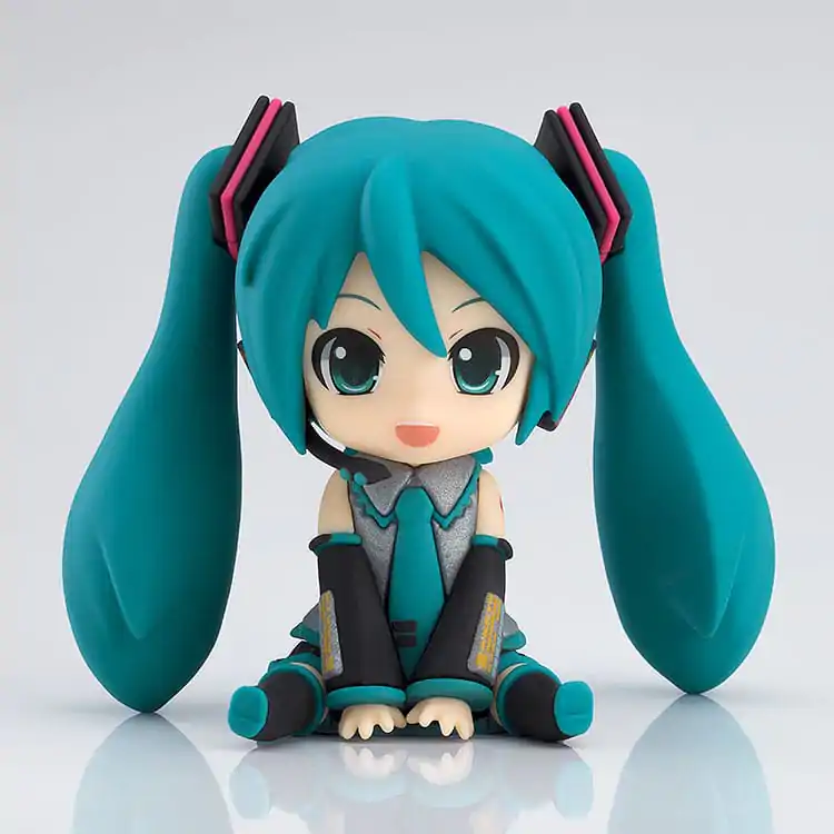 Character Vocal Series 01: Hatsune Miku Piapro Characters Gummi Maskottchen Nendroid Plus Mini Figur Hatsune Miku 8 cm Produktfoto