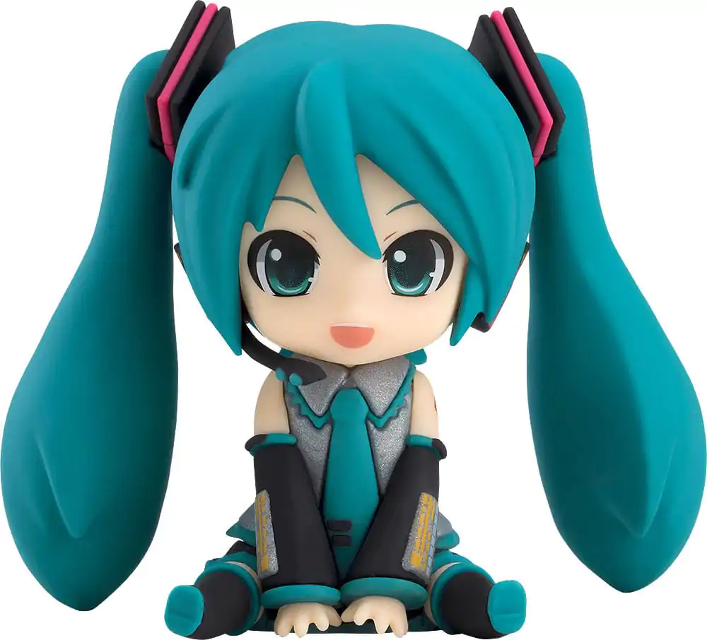 Character Vocal Series 01: Hatsune Miku Piapro Characters Gummi Maskottchen Nendroid Plus Mini Figur Hatsune Miku 8 cm Produktfoto